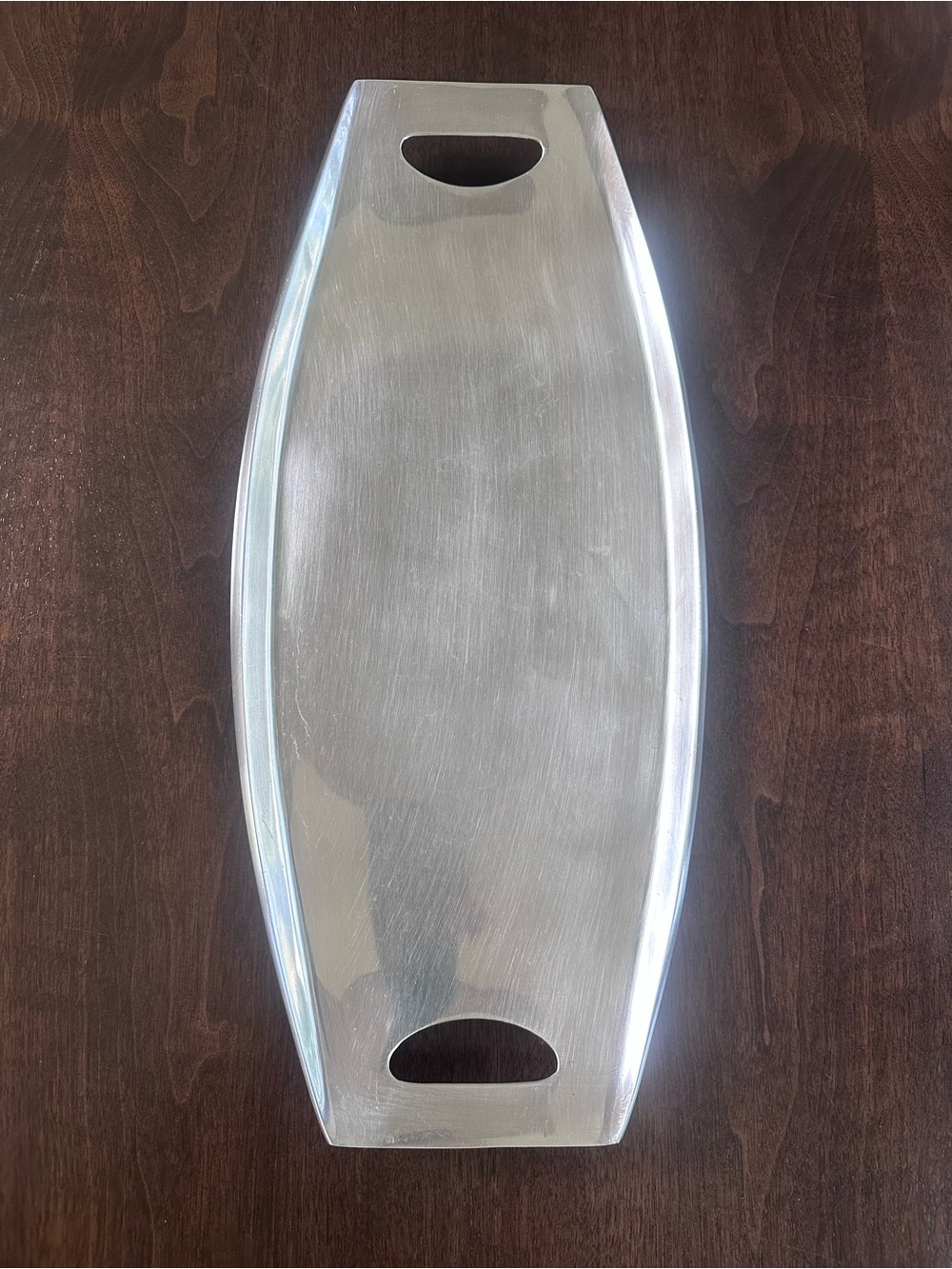 Dansk Classic Fjord Large Serving Tray with Built Handles